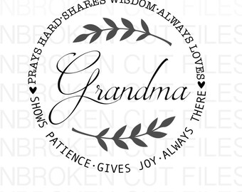 Download Grandmother Svg Etsy