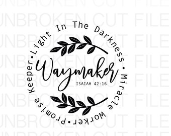 Download Waymaker svg | Etsy