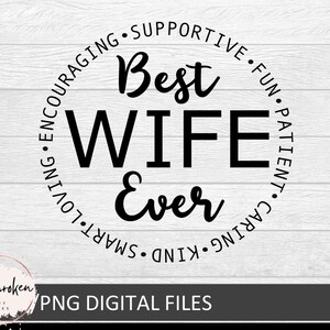 La mejor esposa de todas, Esposa svg, Matrimonio svg, Aniversario svg, Regalos de boda