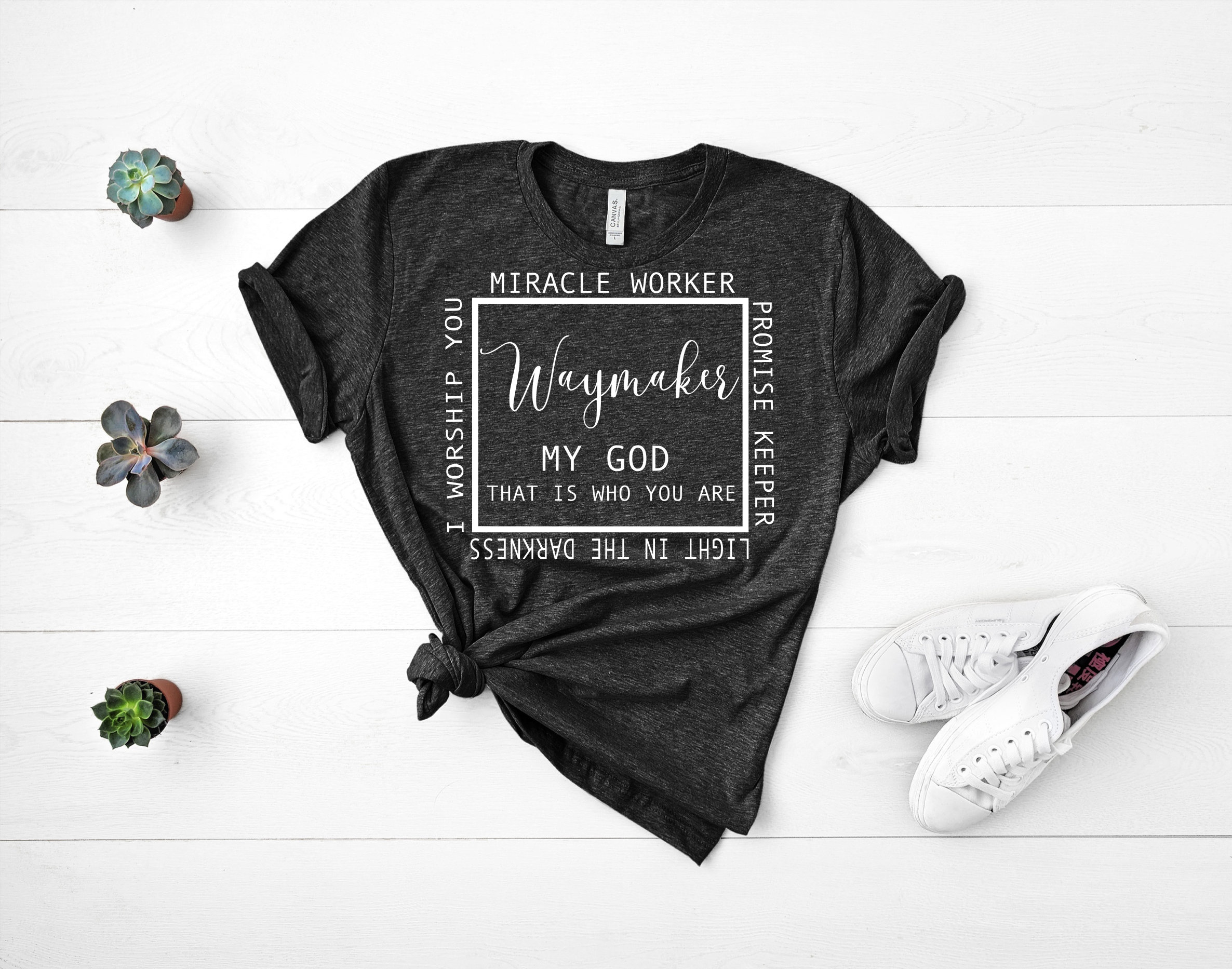 Download Waymaker Svg Miracle Worker Promise Keeper My god | Etsy
