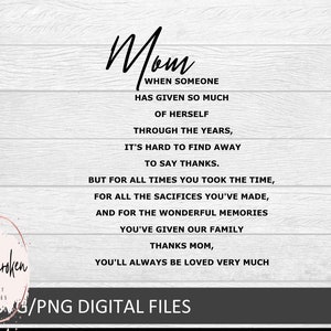Mama Gedicht, An meine Mutter, druckbares Geschenk für Mama, Muttertagsgeschenk, Grußkarte, rosa Blumen, SOFORTIGER DIGITALER DOWNLOAD