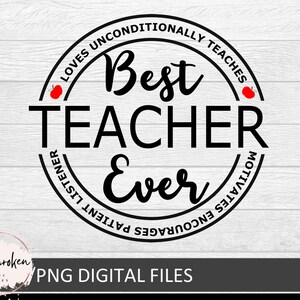 Teacher gift svg, Teacher qualities Digital File, Teacher Ornament svg, Teacher Appreciation file