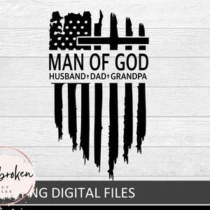 Man of god Svg, 1 Timothy 6:11, Gods warrior svg, American Flag svg, Mens T-shirts, Religion T-shirts