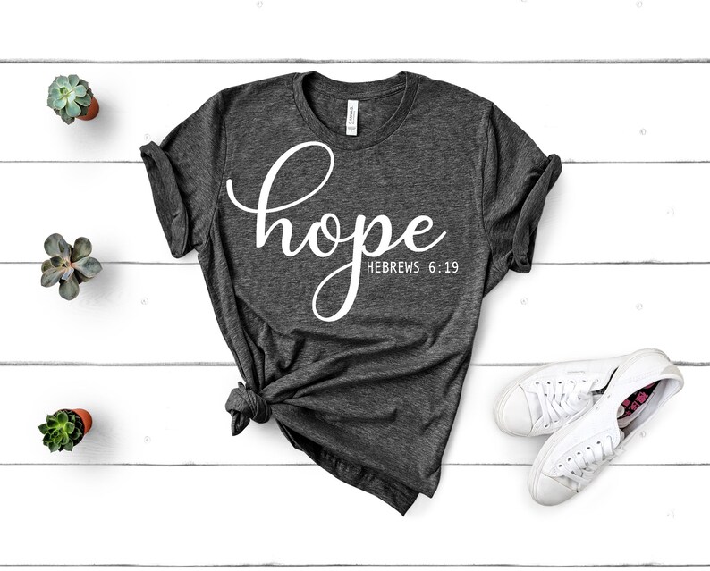 Download Hope svg Hebrews 6:19 Svg Religion Svg Women's T shirt | Etsy