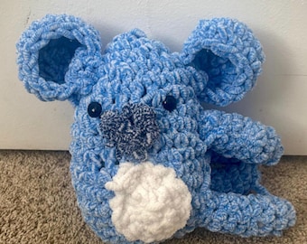 KOALA SQUISH Amigurumi Crochet Pattern · Free DIY Video Tutorial quick easy cute yarn kids therapy toy autism anxiety sensory gift
