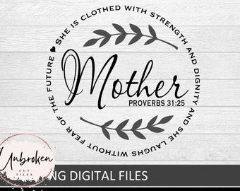 Mother's Day svg, Mother's Day Quote, Mothers Day svg, Cut file, Cut files for cricut, Silhouette svg, To the world you're a mother svg