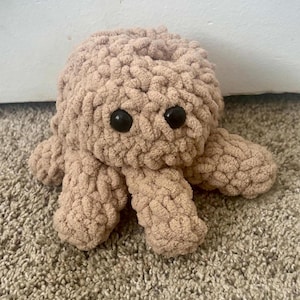 OCTOPUS SQUISH Amigurumi Häkelanleitung · Kostenlose DIY Video Anleitung schnell einfach süßes Garn Kinder Therapie Spielzeug Autismus Angst Sensorisches Geschenk