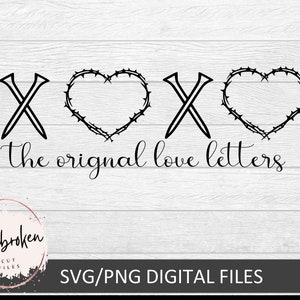 Die original Liebe Buchstaben SVG, XOXO Svg, Oster svg, Religiöses Svg, Er ist auferstanden svg