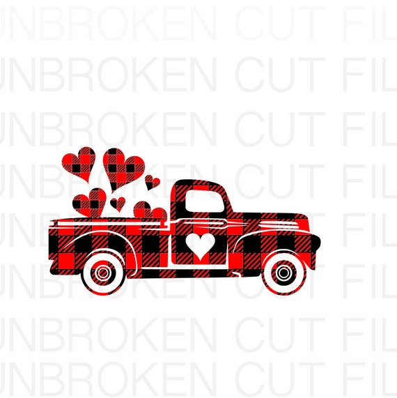 Download Valentines Buffalo Plaid Truck Svg Cricut Files Svg Jpg Png Dxf Silhouette Cameo Valentines Vintage Truck Valentines Svg Cutting File Svg Art Collectibles Drawing Illustration Delage Com Br