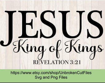Jesus is my king, father, protector, Who Jesus is, Religious svg, Bible scripture, cross
