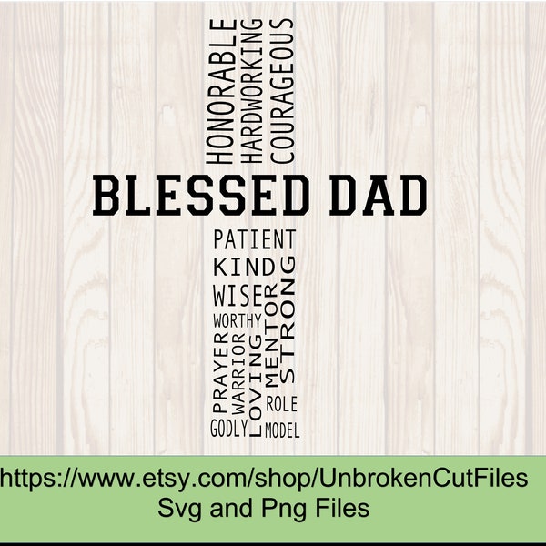 Father's Day, Dad svg, Dad Life, Father, Dad quote SVG, Dad gifts, Man of Faith, Man of God