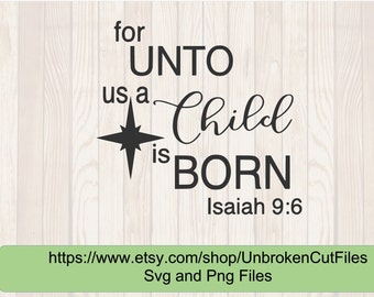 Child is Born/Christmas/PNG/SVG/Downloads/Signs