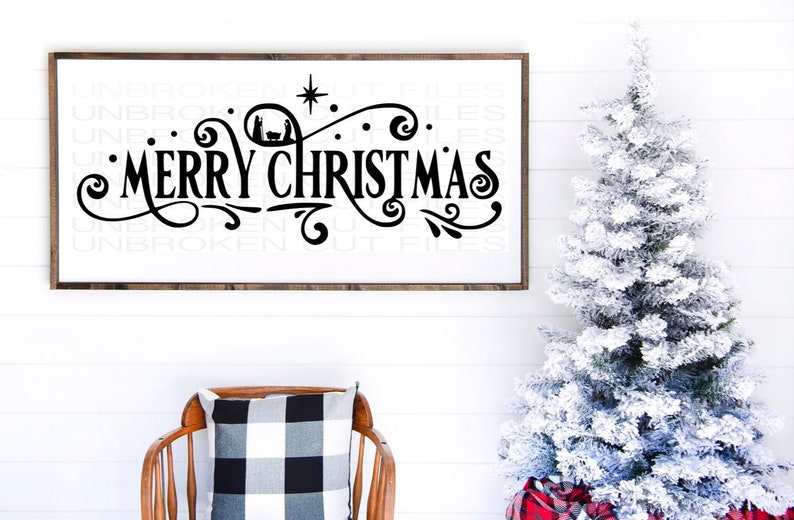 Download Merry Christmas svg Holidays svg Welcome christmas sign | Etsy