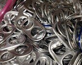 Aluminum Can Tabs 200pc Jewelry Making Craft Projects Upcycle Recycle