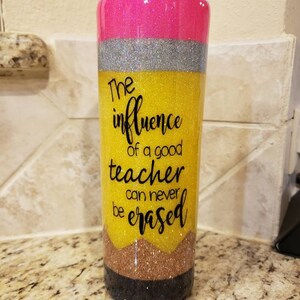 Download Teacher Pencil Tumbler SVG Teacher Gift Digital Download ...