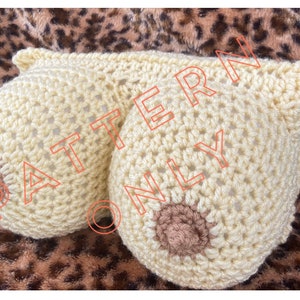 The Boob Pillow Pattern (Crochet)