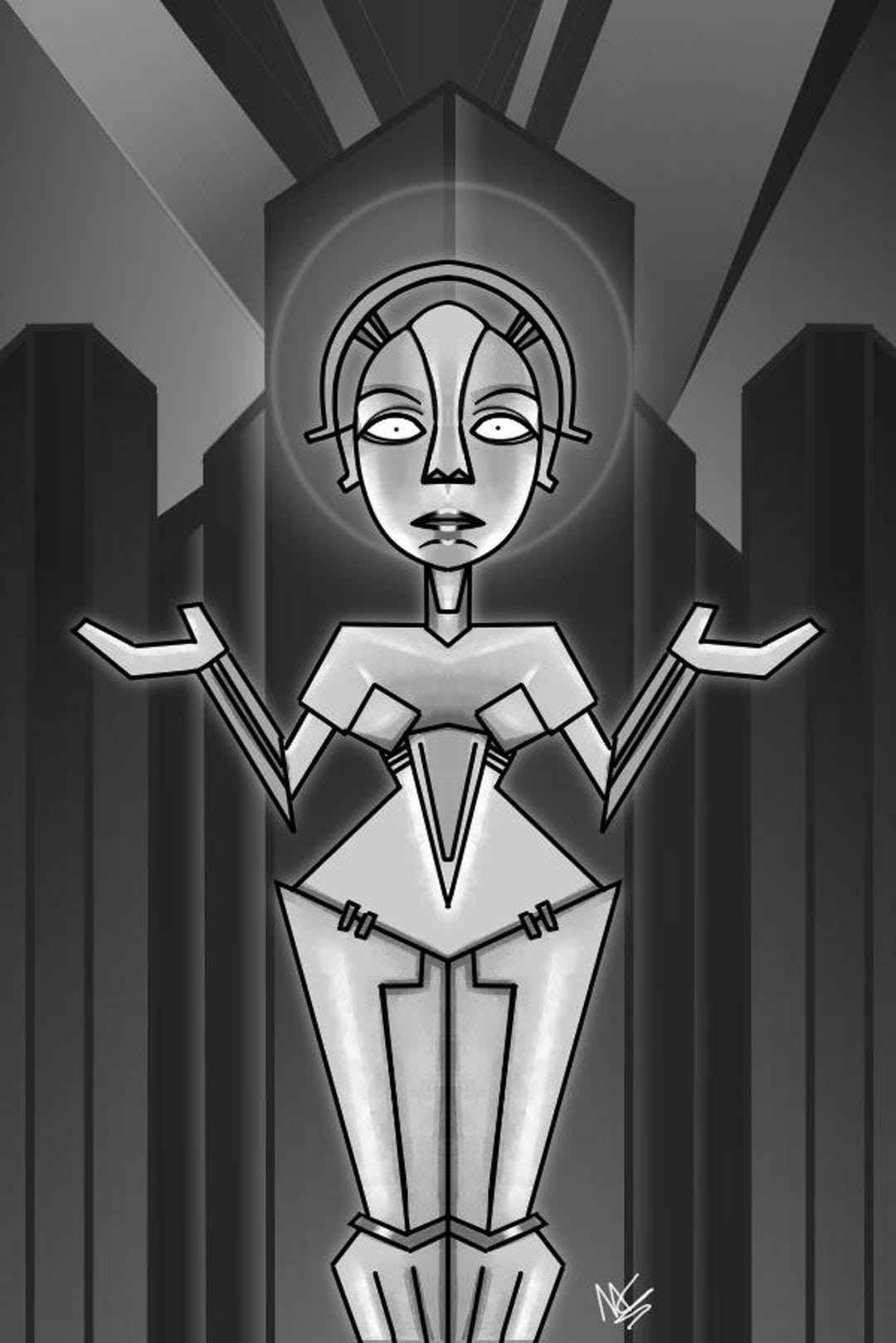 Maria Metropolis The False Maria Metropolis 8”x12” Print - Etsy