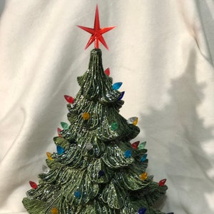 Glazed Ceramic Christmas Tree - Etsy