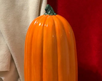 Glazed Ceramic Pumpkin by jmdceramicsart