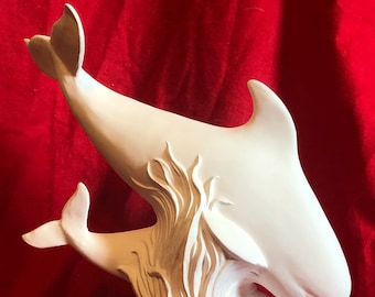 DIY Ceramic Bisque Dolphins - Ready-to-Paint - DIY - Ceramics to Paint - DIY Dolphin Figurine - Unique Dolphin Lover Gift - Dolphins - Etsy