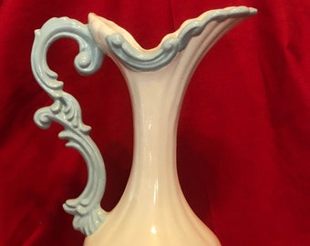 Glazed Vintage Victorian Pitcher by jmdceramicsart