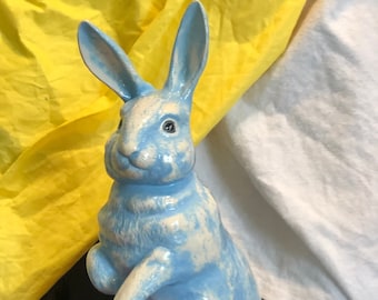 Glazed Ceramic Papa Rabbit by jmdceramicsart