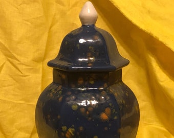 Glazed Ceramic Ginger Jar by jmdceramicsart