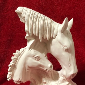 DIY Ceramic Bisque Horse Sculpture - Collectible Horse Figurine - Equestrian Home Decor and Unique Gift for Horse Enthusiasts - Art Etsy