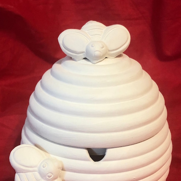 Clay Honey Pot Etsy