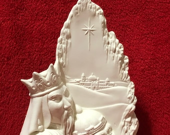 DIY Ceramic Bisque Nativity Art - DIY Ceramic Figurine - DIY Xmas Home Decor - Unique Xmas Gift - Festive Xmas Decor - Christmas Accent Etsy