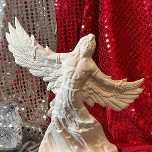 Cermonial dressed Indian in ceramic bisque ready to paint by jmdceramicsart