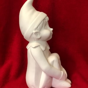Mayco Molds Vintage Elf in ceramic bisque ready to paint image 6