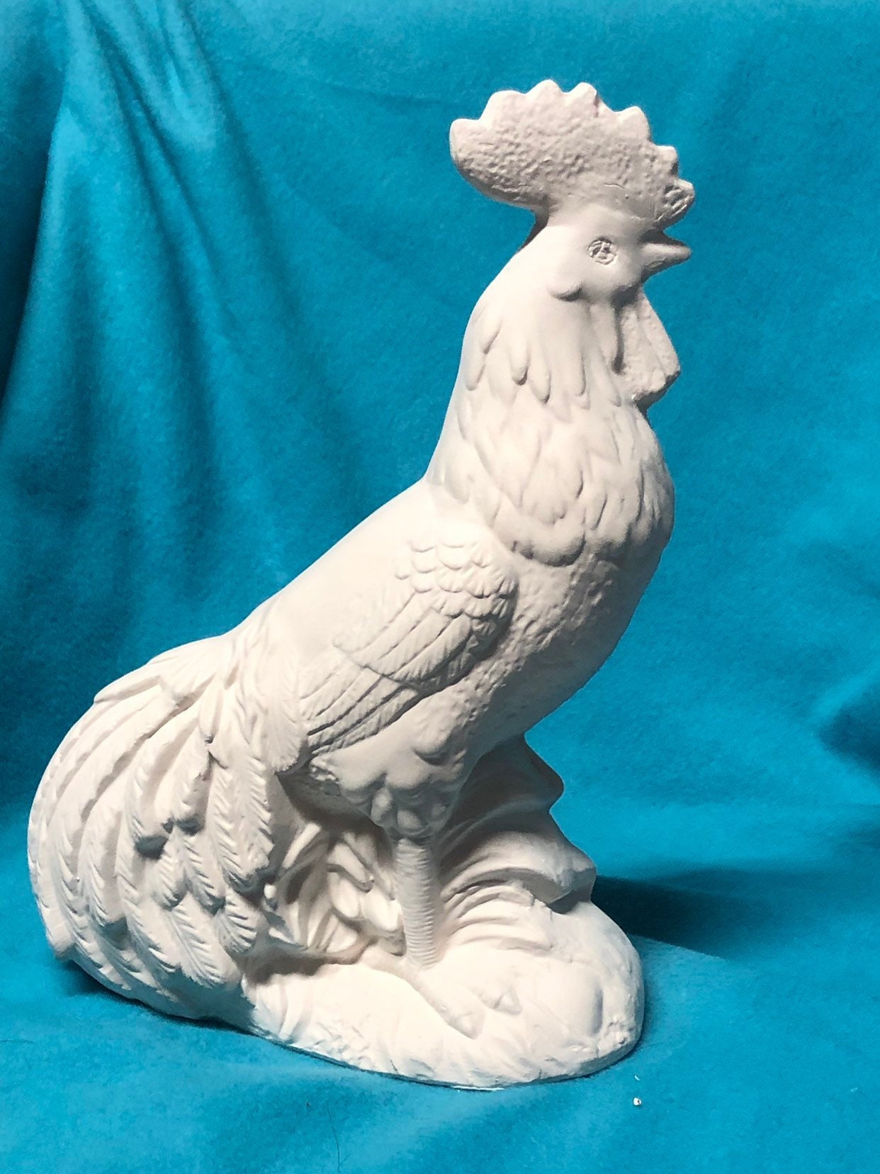 Ceramic Rooster ready to paint