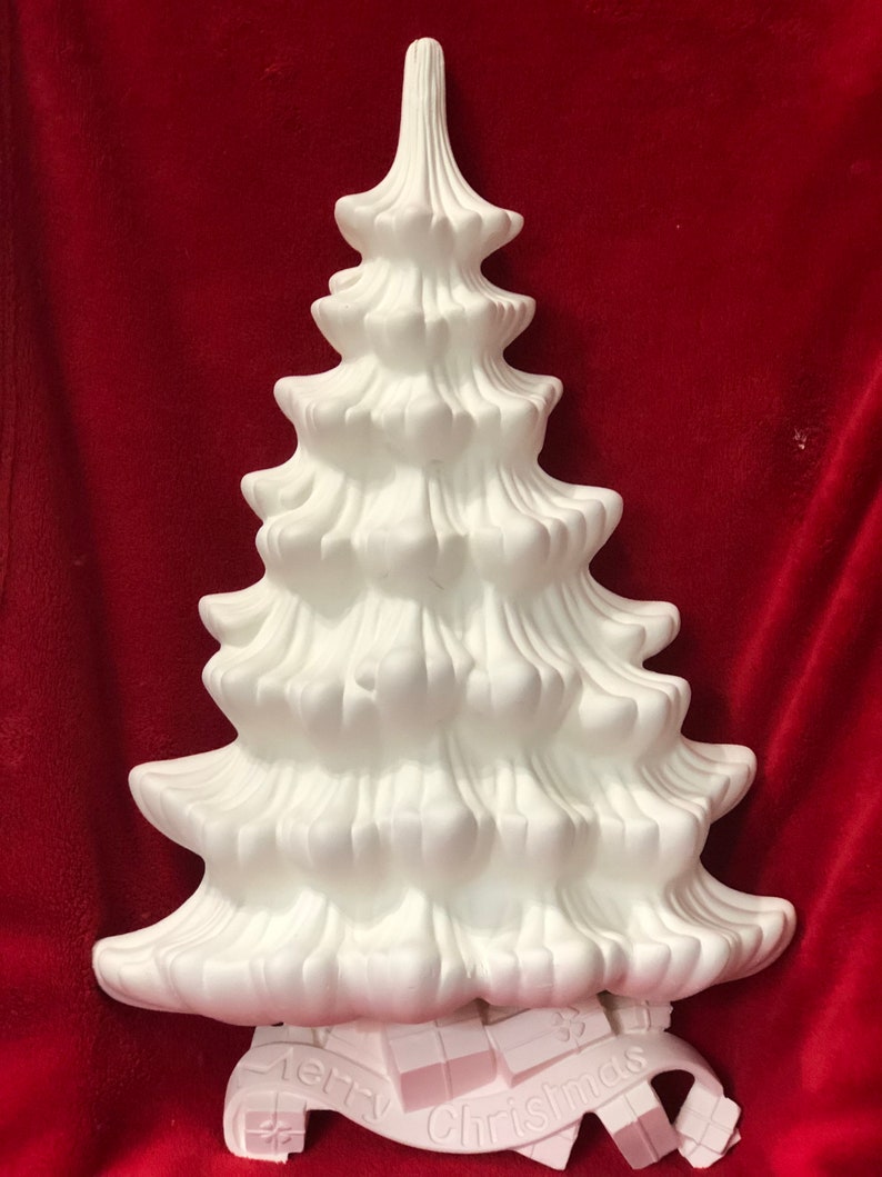 Very Rare Atlantic Molds Ceramic Wall Hanging Christmas Tree Etsy