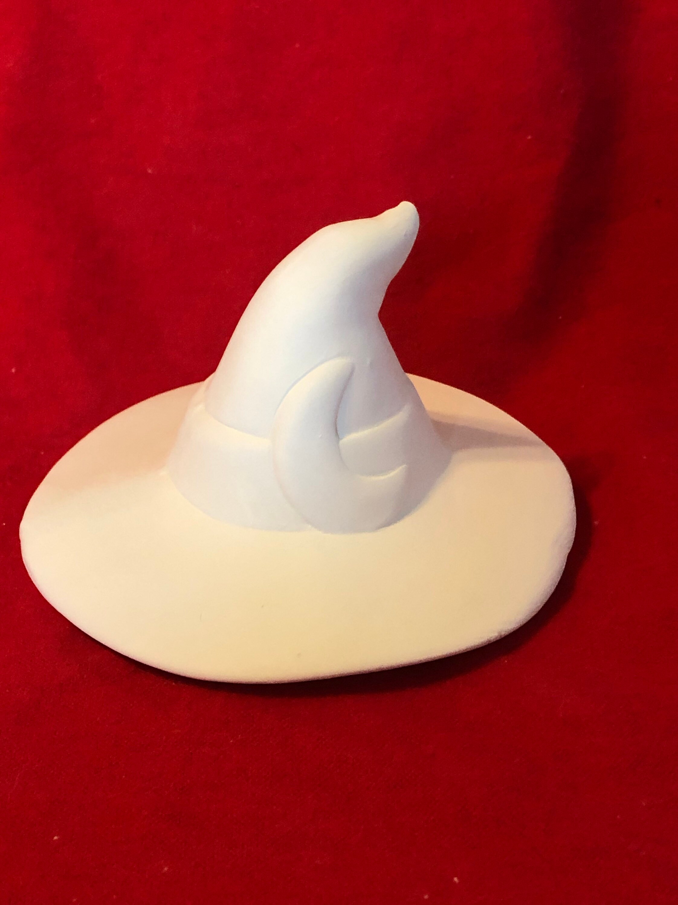 Witches Hat in Ceramic Bisque Ready to Paint - Etsy