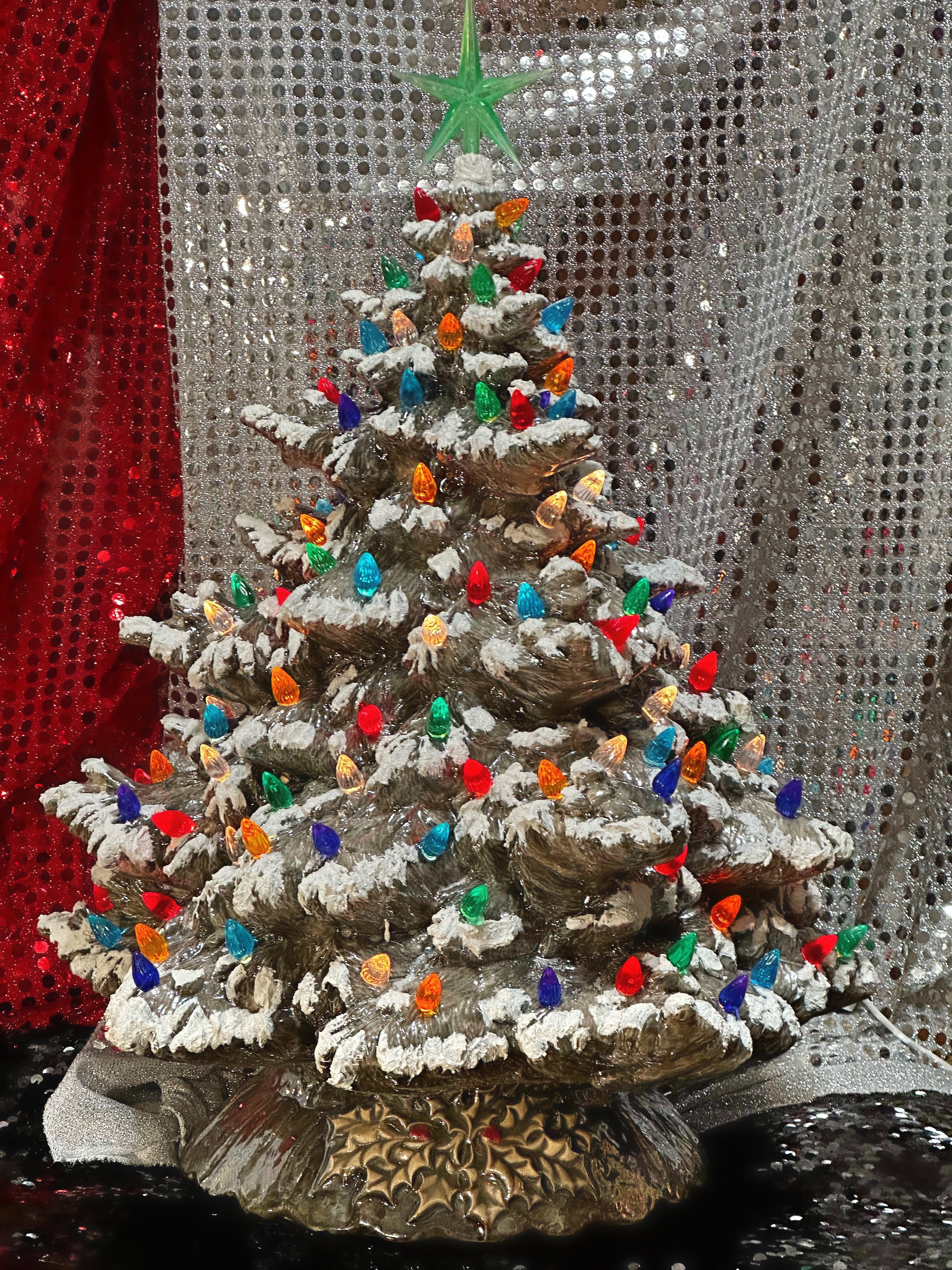 油彩画　Xmas tree 71C3NP1IMwL._UF350,350_QL50_.jpg