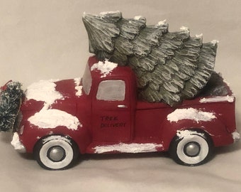 Classic Pickup with Tree