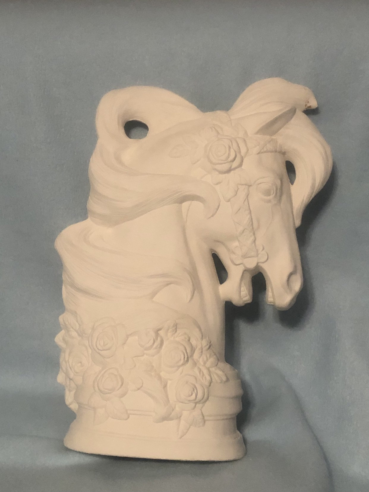 Carousel Horse Ceramic Bisque Ready To Paint carousel-horse-ceramic-bisque-ready-to-paint