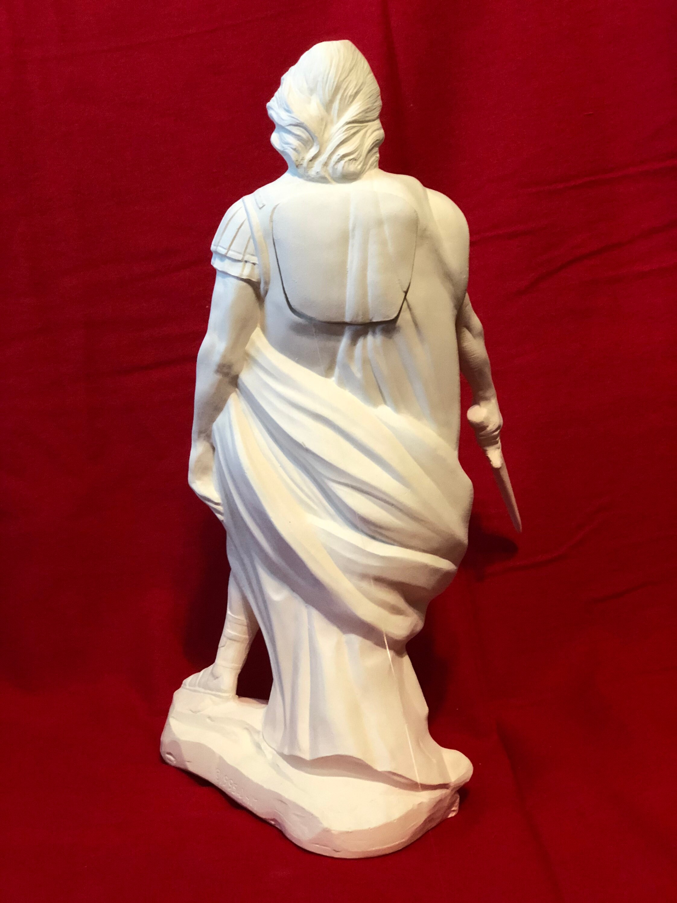 Archangel Michael in Ceramic Bisque ready to paint