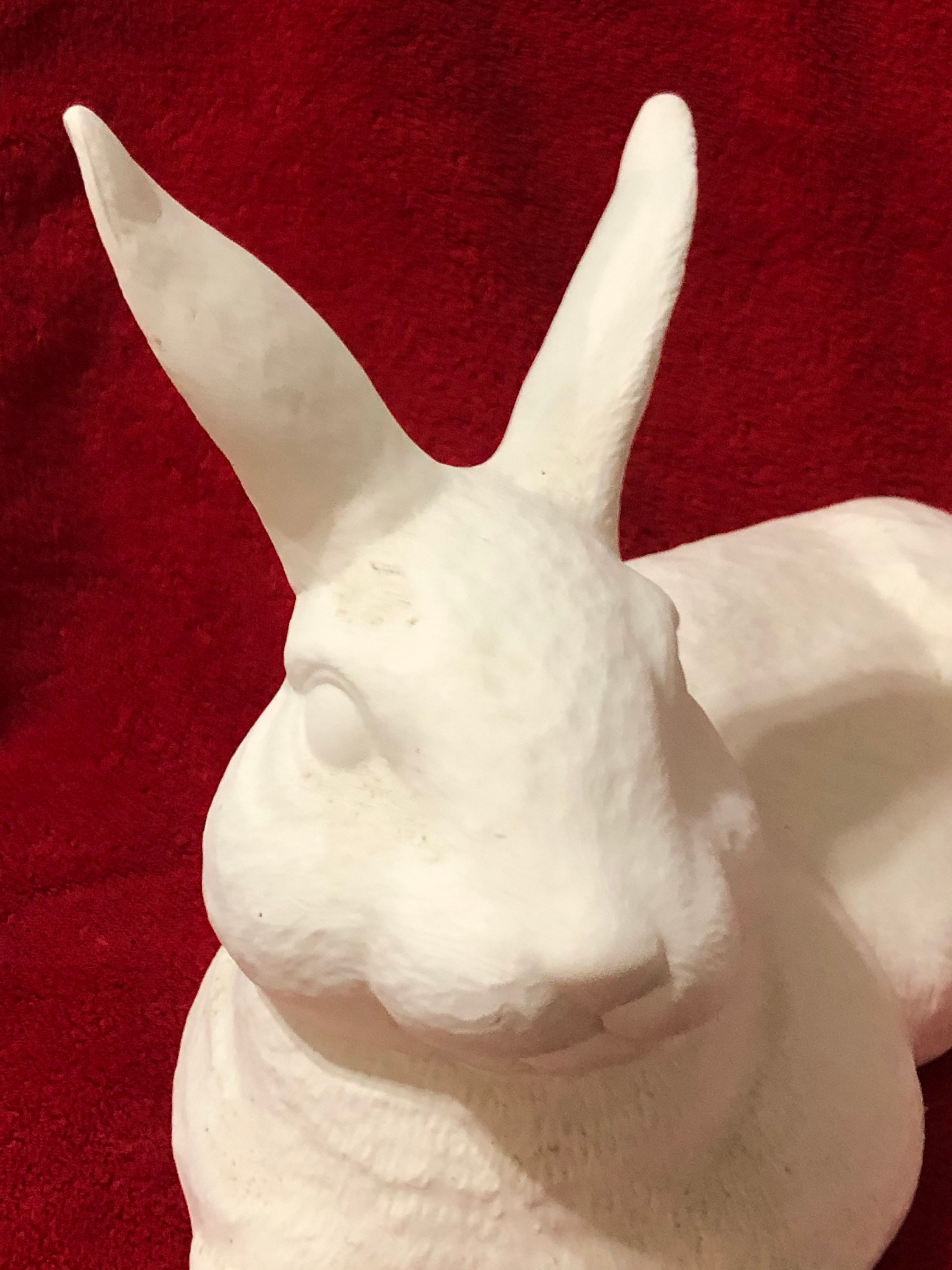 rabbit ceramic sculpture