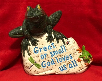 Glazed Ceramic Gods Creatures Sign