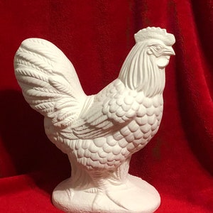 Ceramic Hen Bisque ready to paint