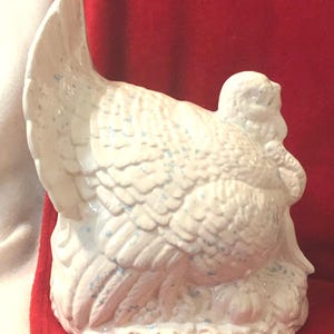 Handmade Ceramic Turkey Sculpture - Turkey Figurine - Turkey Home Decor - Holiday Essentials - Home and Garden - Unique Gift - Centerpiece