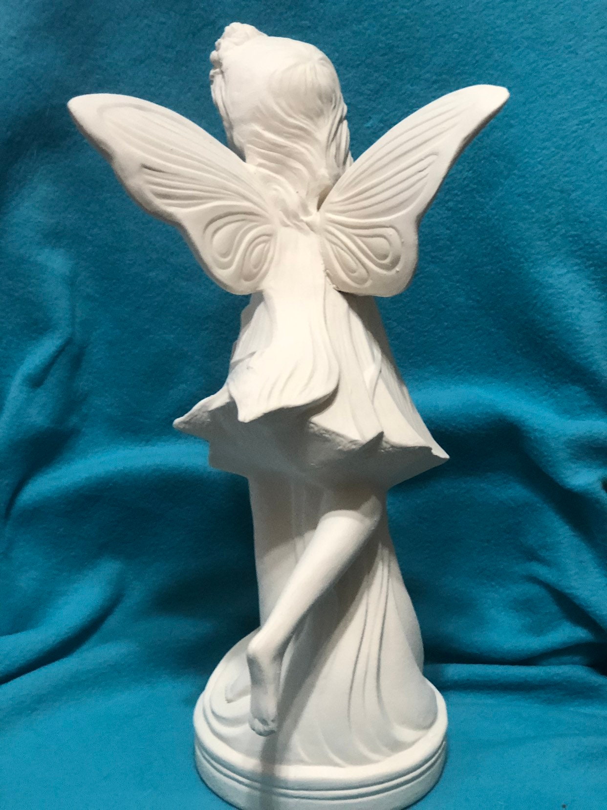 Garden Fairy Ceramic Bisque Ready to Paint Etsy