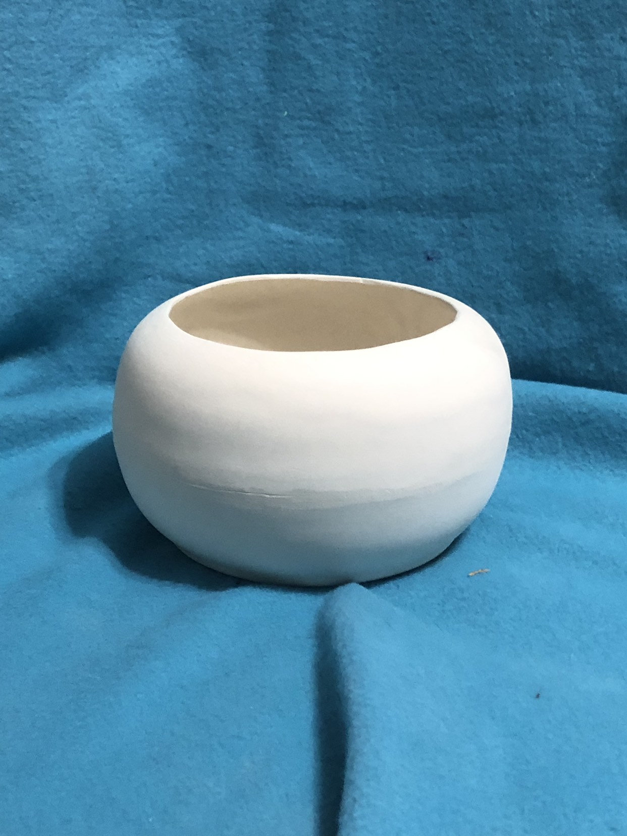 Ceramic Bowl Bisque ready to paint