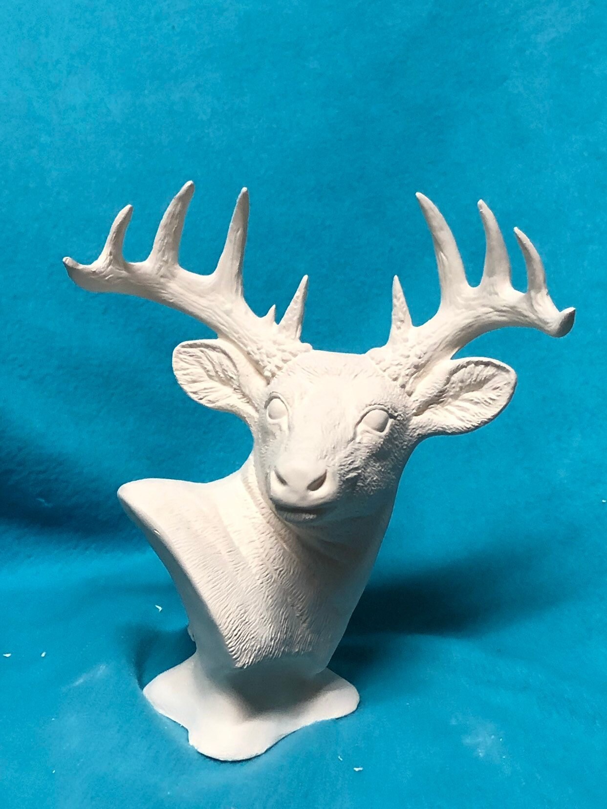 Ceramic Deer in Bisque ready to paint by jmdceramicsart