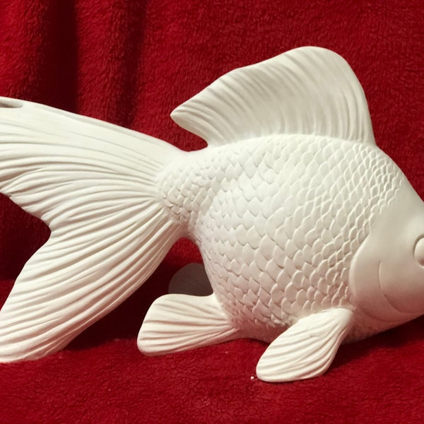 Goldfish Sculpture Etsy