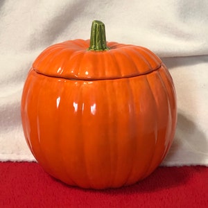 Holiday Ornament Pumpkin Bowl - Whimsical Halloween Decor- Kitchen Tabletop - Handcrafted Pumpkin Dish Gift - Unique Home Decor - Food Safe