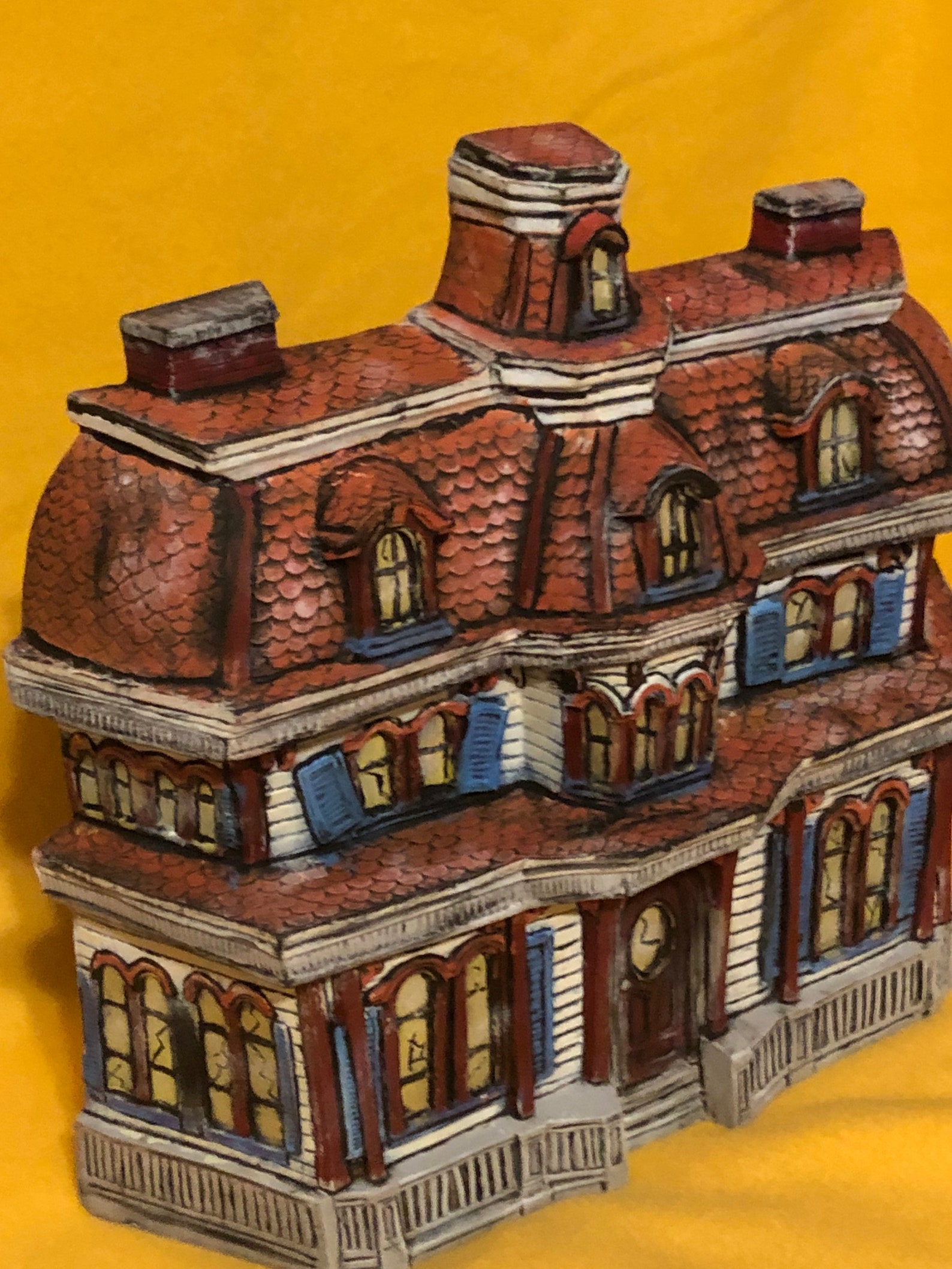 Vintage and Rare Byron Molds Haunted House Dry Brushed Using Etsy