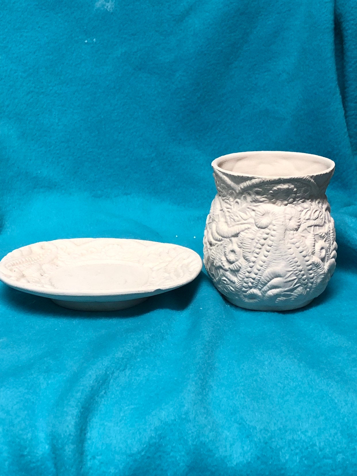 Decorative Cup and Saucer